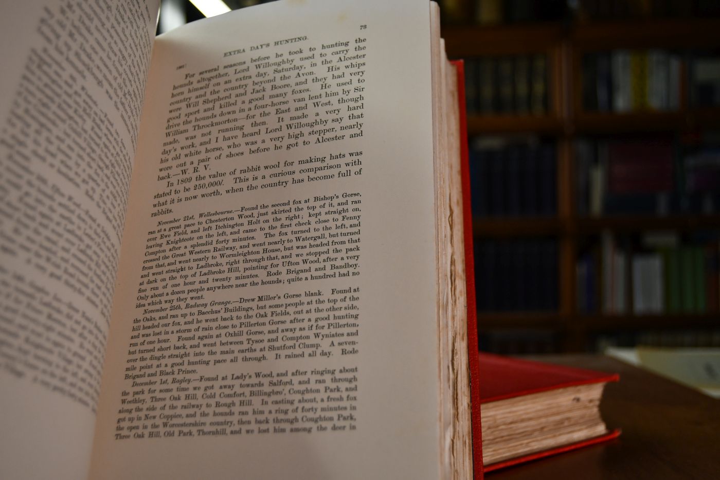 Annals of the Warwickshire Hunt 1795-1895. Vol. I+II.