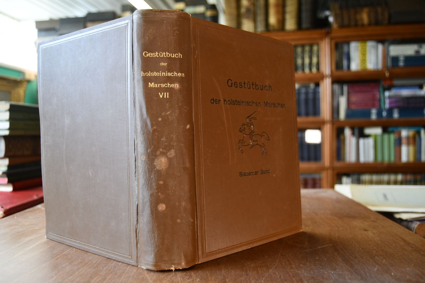 Gestütbuch der Holsteinischen Marschen 7. Band.