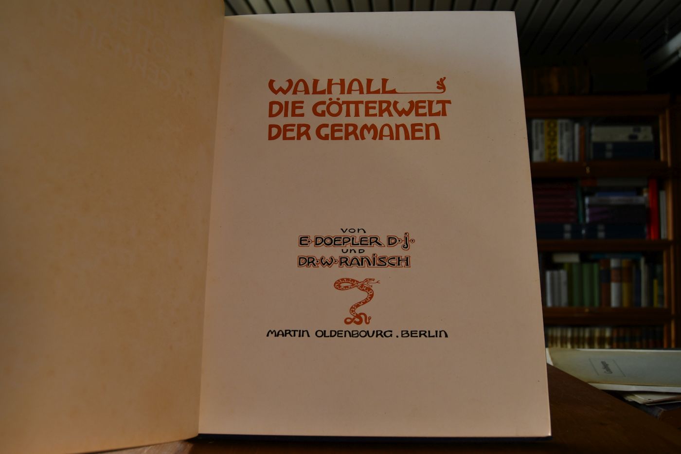 Walhall. Die Götterwelt der Germanen.
