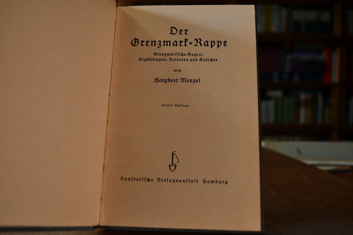 Der Grenzmark-Rappe. Grenzmärkische Sagen, Erzählungen, Balladen und Gedichte.
