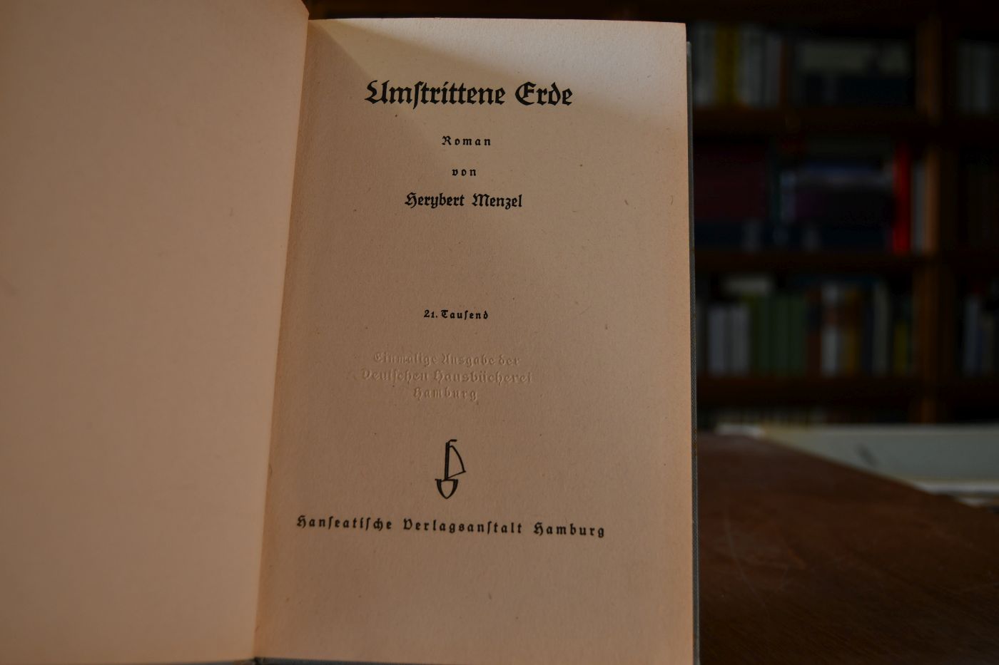 Umstrittene Erde.