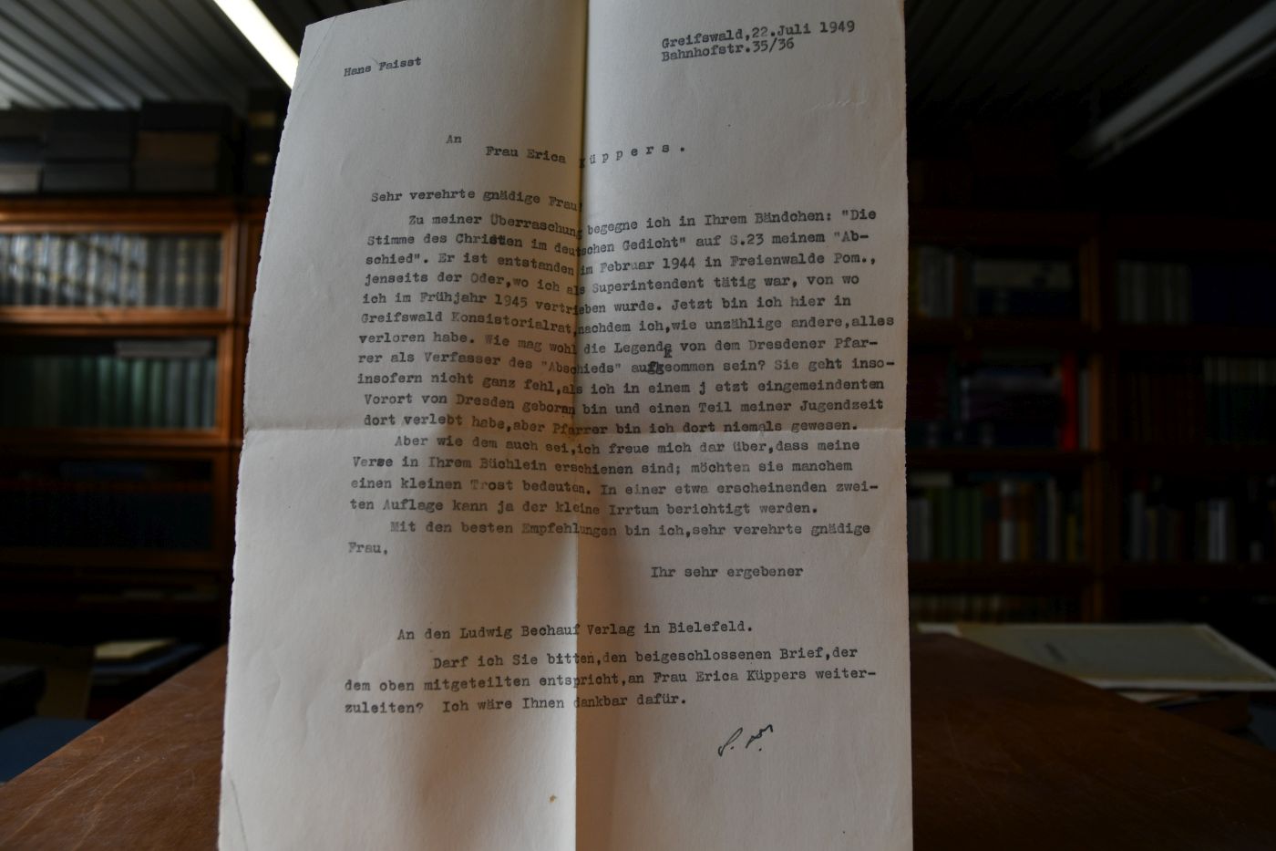 Die Stimme der Christen im deutschen Gedicht 1933-1945.