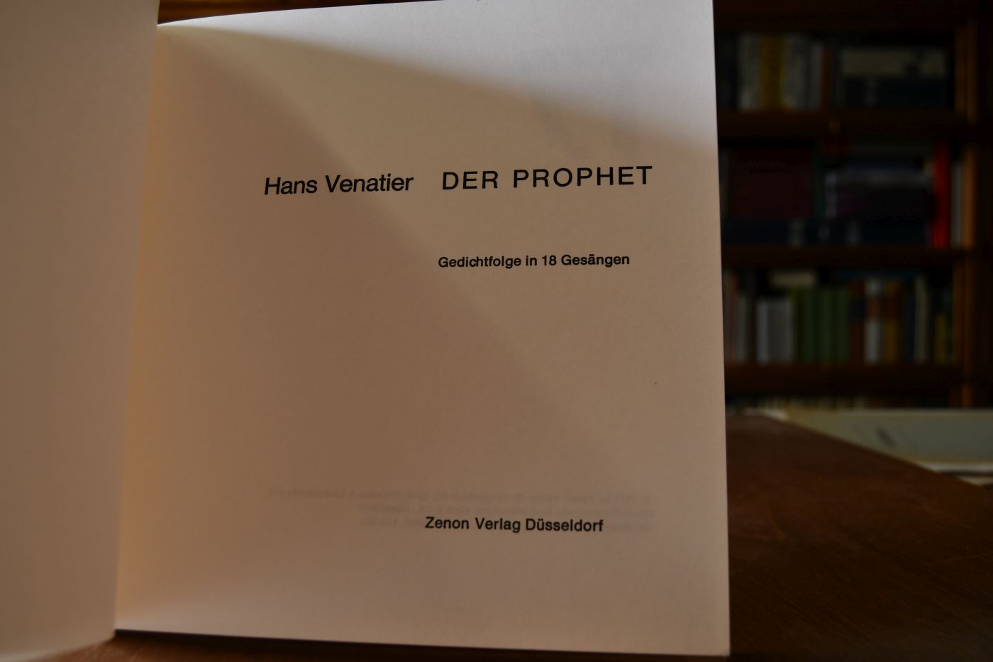 Der Prophet.