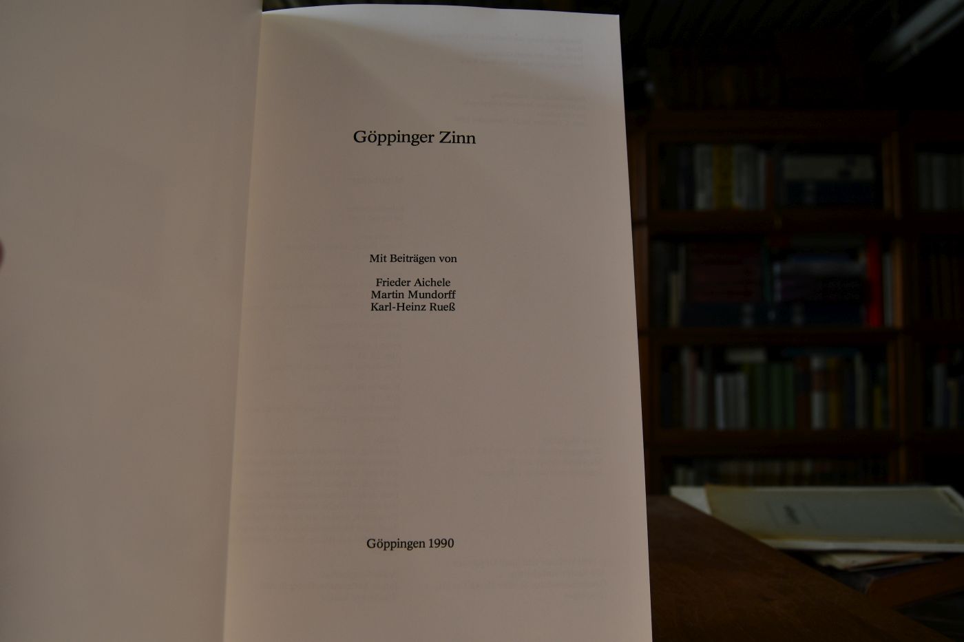 Göppinger Zinn.