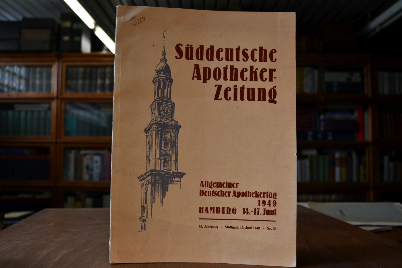 Süddeutsche Apothekerzeitung 89. Jahrgang Nr. 23. Allgemeiner Deutscher Apothekertag 1949, Hamburg 14.-17. Juni.