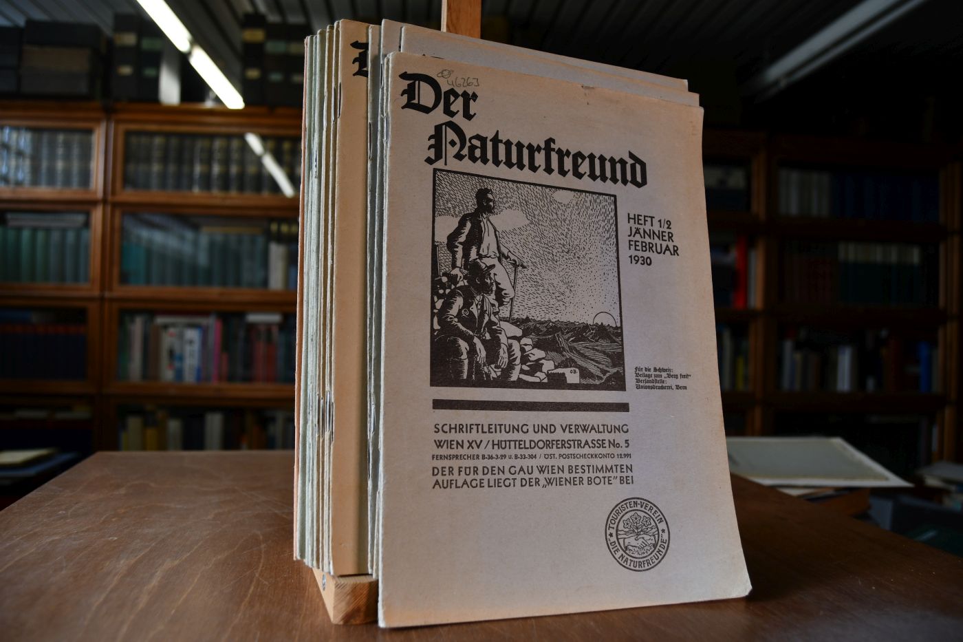 Der Naturfreund. Jahrgang 1930-1932 und Heft Jänner/Februar 1933 in Einzelheften.