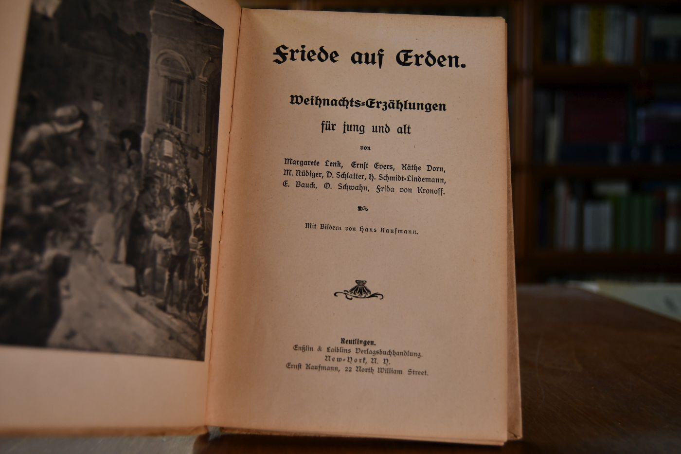 Friede auf Erden. Weihnachts-Erzählungen für jung und alt.