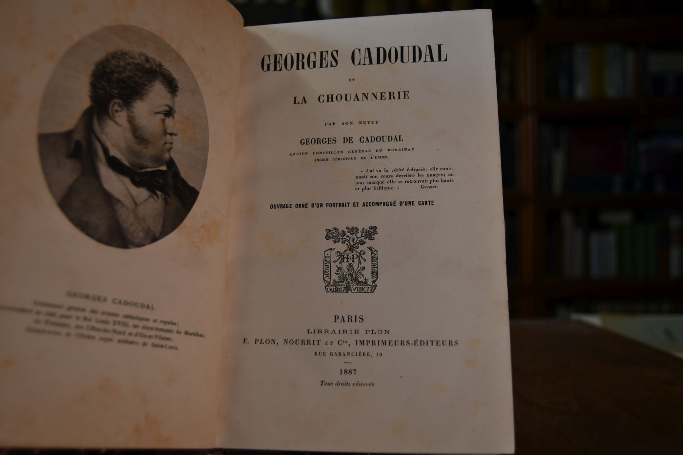 Georges Cadoudal et la Chouannerie.