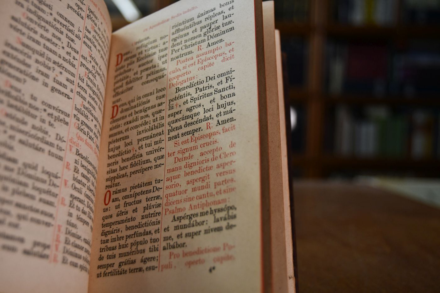 Benedictionale Romanum sive Sacrae Benedictiones in Rituali Romano et in approbata ejus appendice ac in Rom. Missali receptae. Accedunt aliae ex Pontificali Romano desumptae et sacerdotis delegati usui adcommodatae.