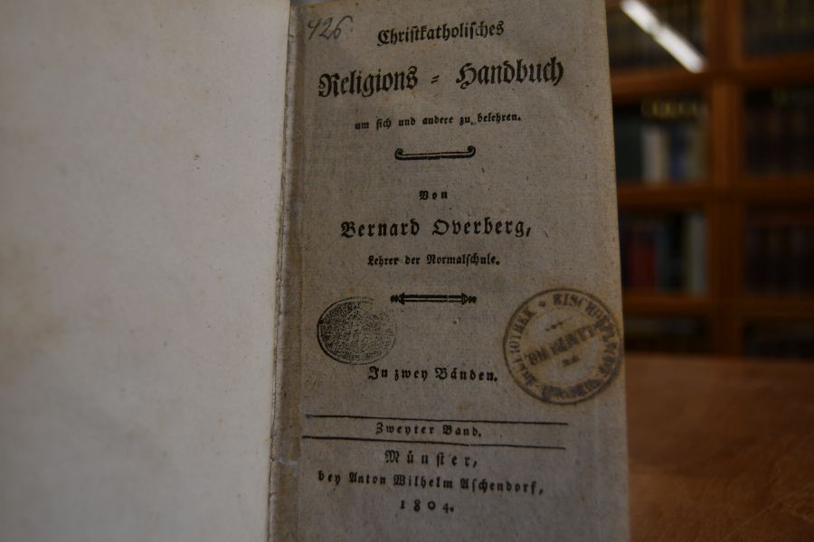 Christkatholisches Religions - Handbuch um sich und andere zu belehren. Bd. 1 und 2 (komplett)