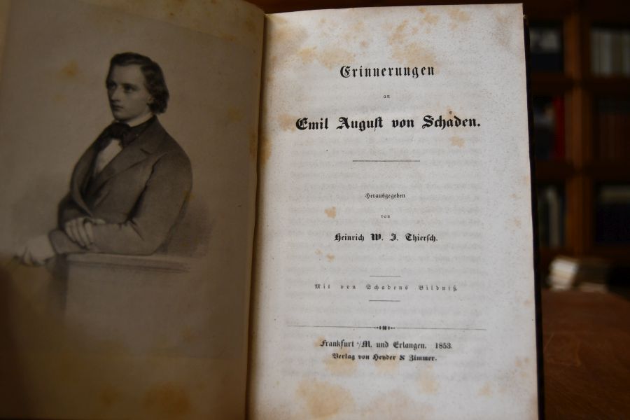 Erinnerungen an Emil August von Schaden